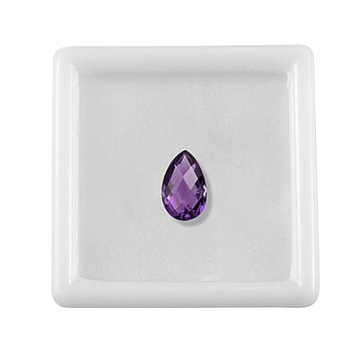 AA Bolivian Amethyst (Pear 11x7 mm) 2.24 ctw