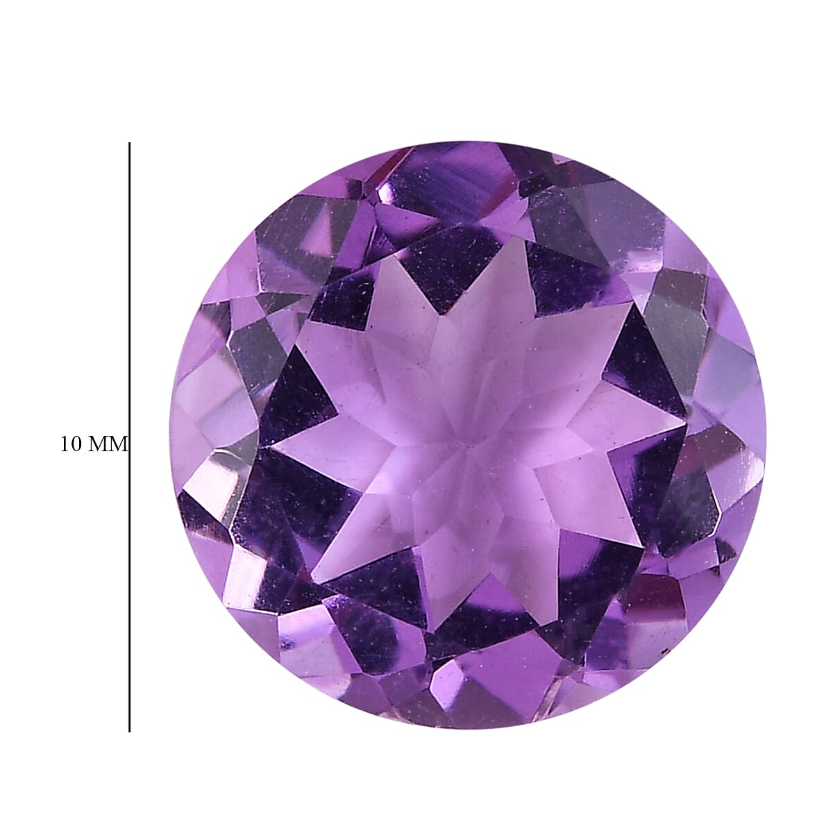 Bolivian Amethyst (Rnd 10 mm) 2.85 ctw image number 3