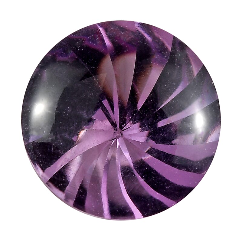 Bolivian Amethyst (Rnd 9 mm) 2.14 ctw Loose Gemstone