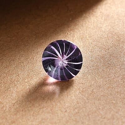 Bolivian Amethyst (Rnd 9 mm) 2.14 ctw Loose Gemstone