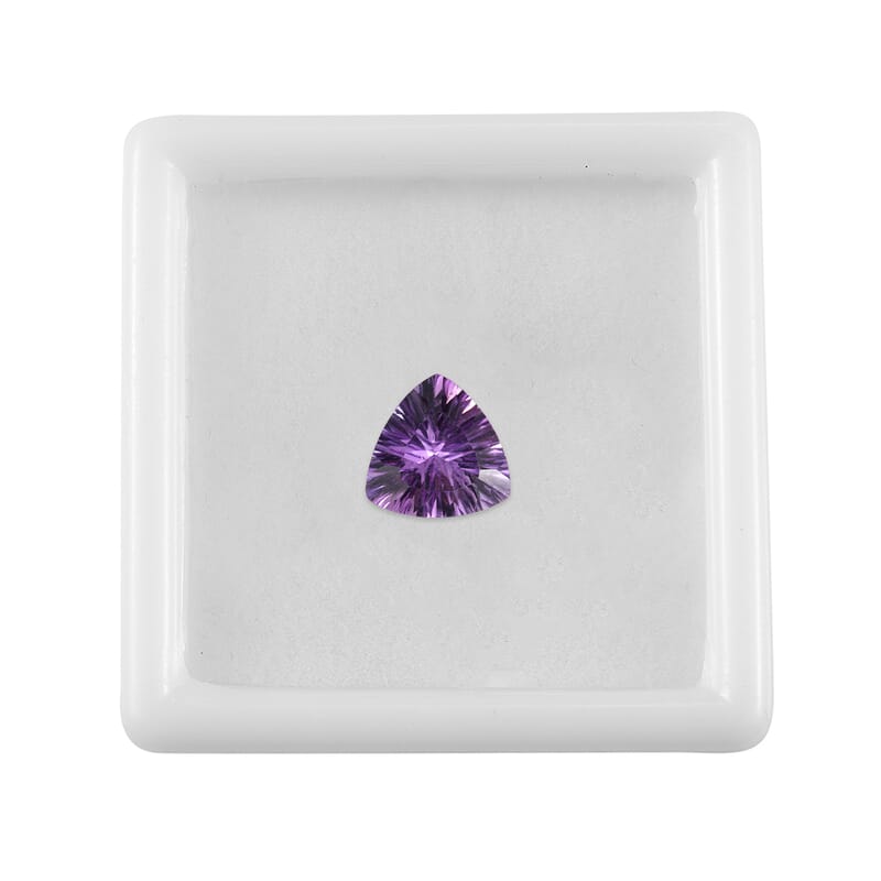 AA Bolivian Amethyst (Trl 9 mm) 1.90 ctw Loose Gemstone
