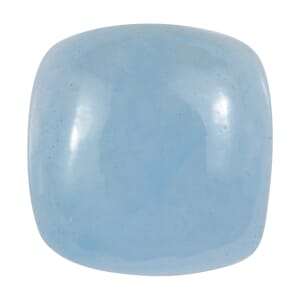 Dyed Light Blue Color Jade (Cush 9x9 mm) 3.14 ctw