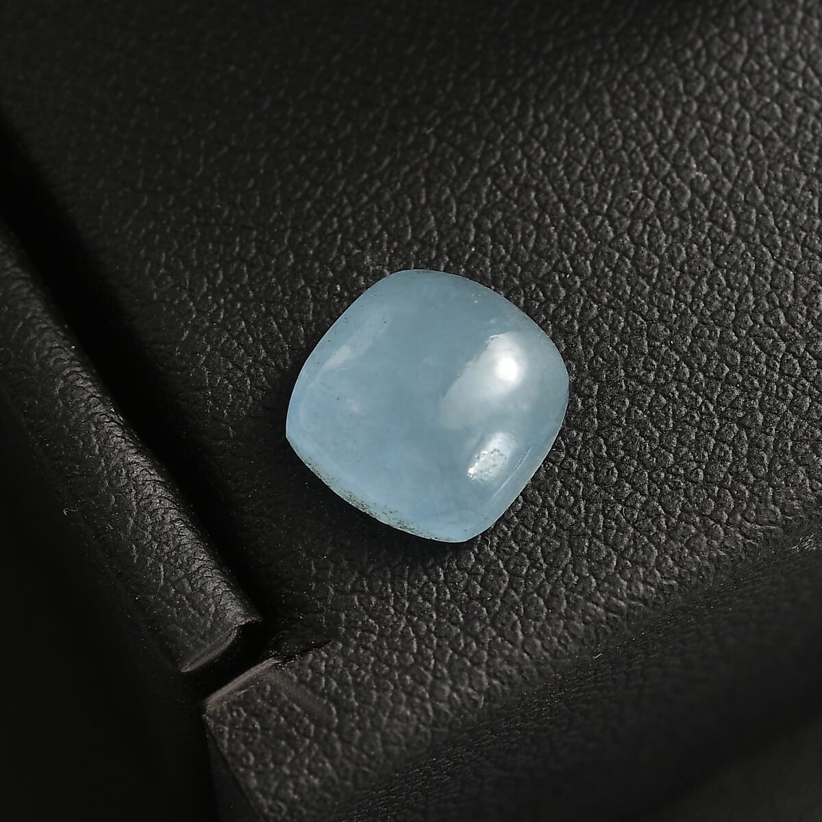 Dyed Light Blue Color Jade (Cush 9x9 mm) 3.14 ctw image number 1