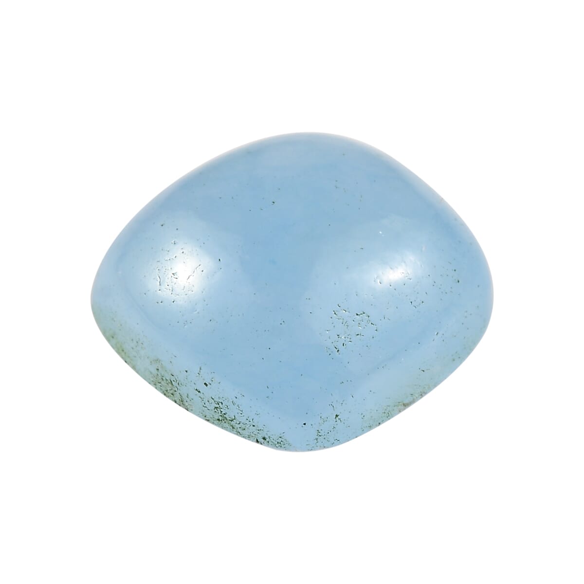 Dyed Light Blue Color Jade (Cush 9x9 mm) 3.14 ctw image number 2
