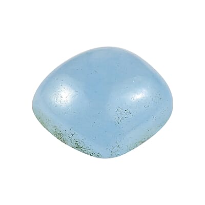 Dyed Light Blue Color Jade (Cush 9x9 mm) 3.14 ctw Loose Gemstone