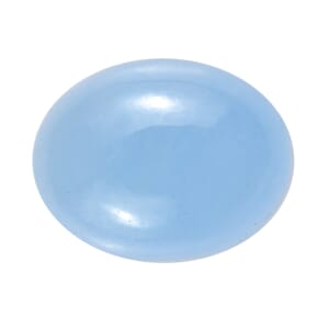 Dyed Light Blue Color Jade (Ovl 9x7 mm) 1.68 ctw