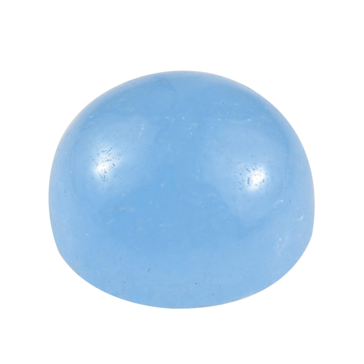 Dyed Light Blue Color Jade (Rnd 6 mm) 1.06 ctw image number 2