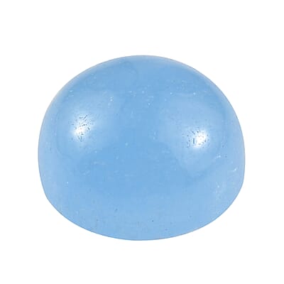 Dyed Light Blue Color Jade (Rnd 6 mm) 1.06 ctw