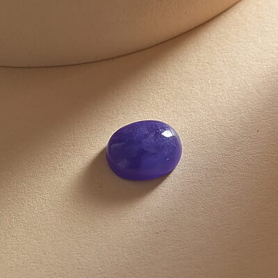 AA Purple Jade (D) (Ovl 10x8 mm) 2.64 ctw Loose Gemstone