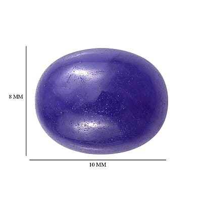 AA Purple Jade (D) (Ovl 10x8 mm) 2.64 ctw Loose Gemstone