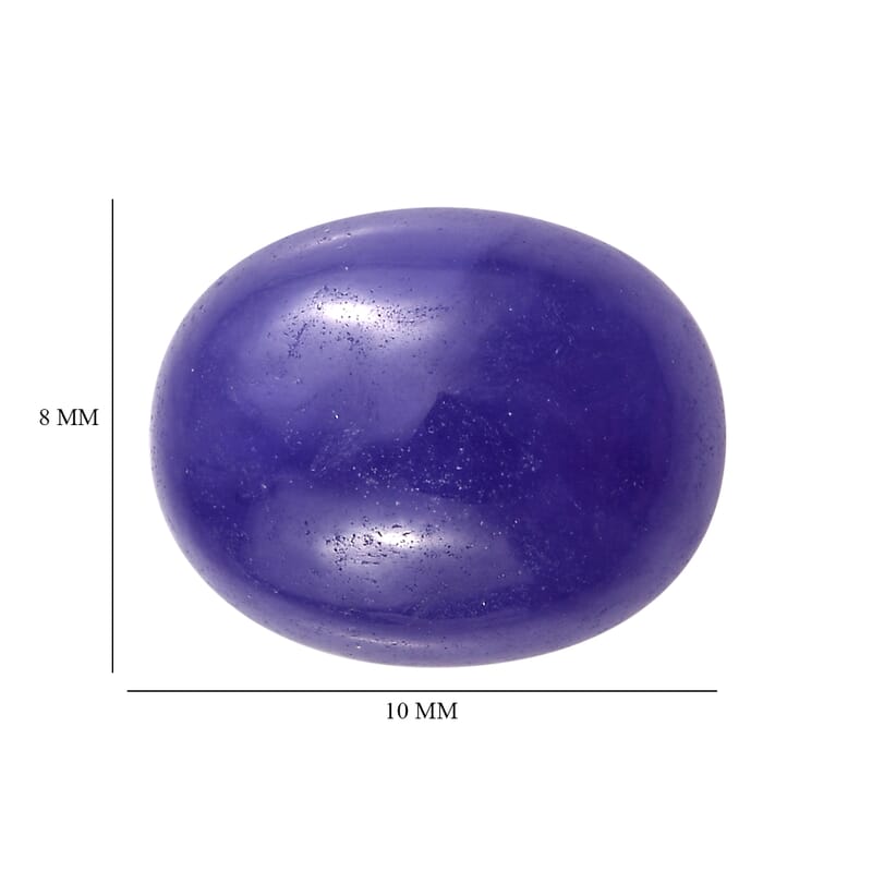 AA Purple Jade (D) (Ovl 10x8 mm) 2.64 ctw Loose Gemstone