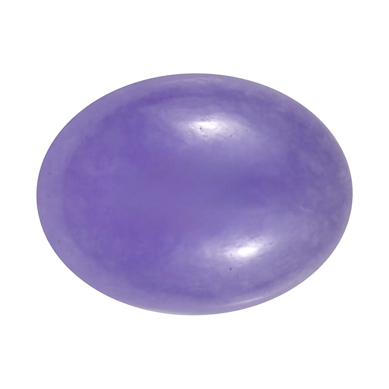 Purple Jade (D) (Ovl 8x6 mm) 1.38 ctw Loose Gemstone