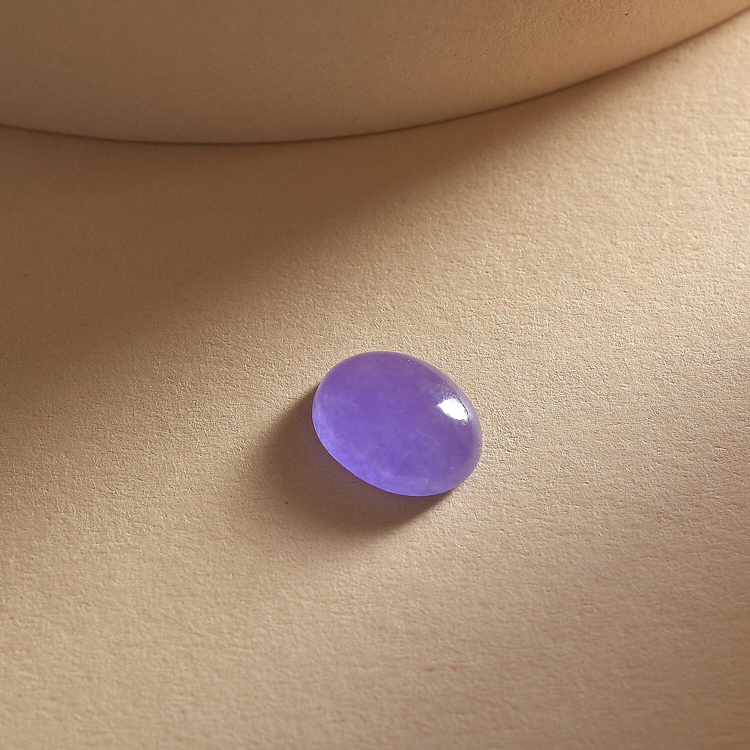 Purple Jade (D) (Ovl 8x6 mm) 1.38 ctw Loose Gemstone