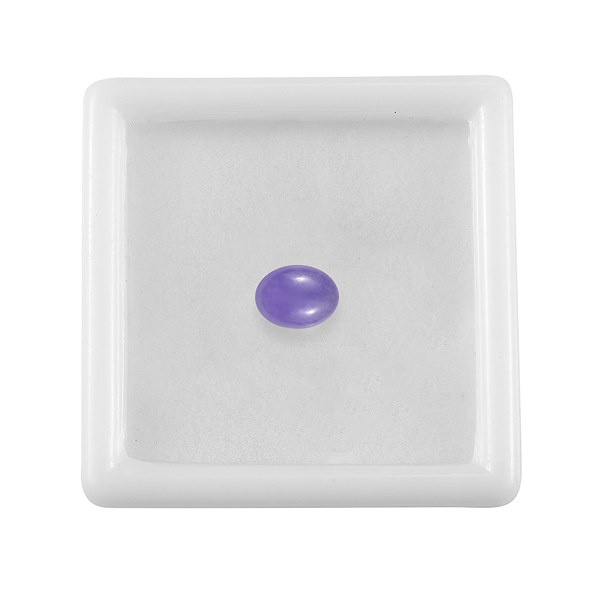Purple Jade (D) (Ovl 8x6 mm) 1.38 ctw Loose Gemstone