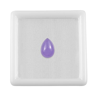 Purple Jade (D) (Pear 10x7 mm) 2.07 ctw Loose Gemstone