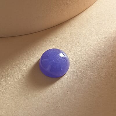 Purple Jade (D) (Rnd 10 mm) 4.78 ctw Loose Gemstone