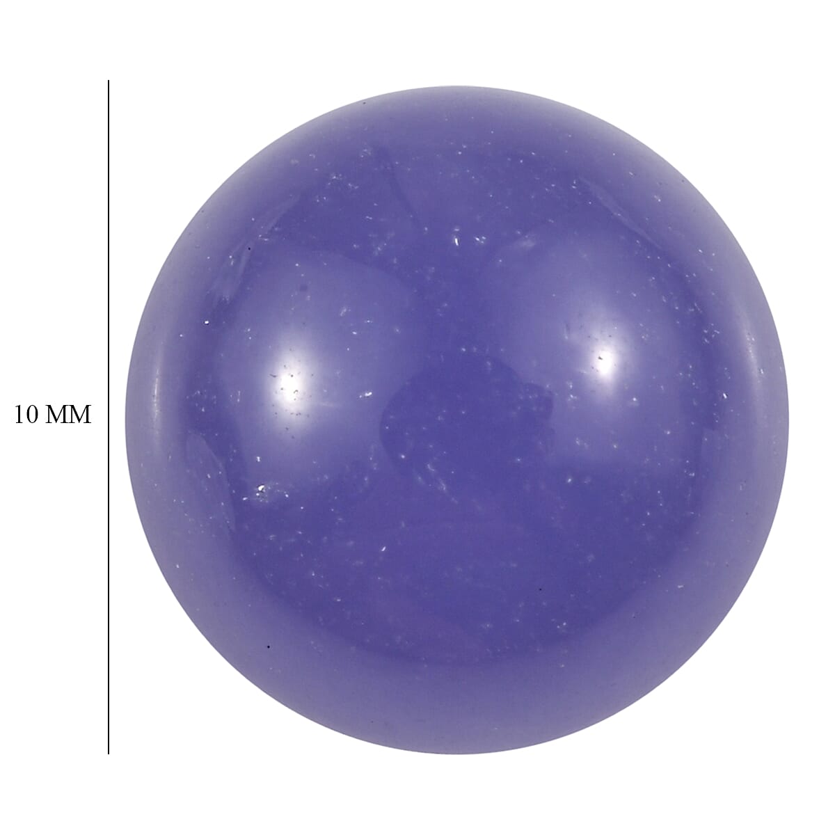 Purple Jade (D) (Rnd 10 mm) 4.78 ctw Loose Gemstone