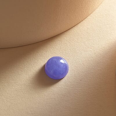Purple Jade (D) (Rnd 8 mm) 2.42 ctw Loose Gemstone