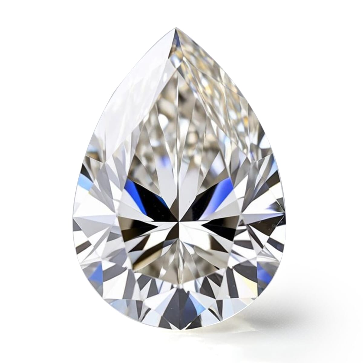 Luxuriant Lab Grown Diamond (Pear) (E-F, VS1) 3.00 ctw image number 0