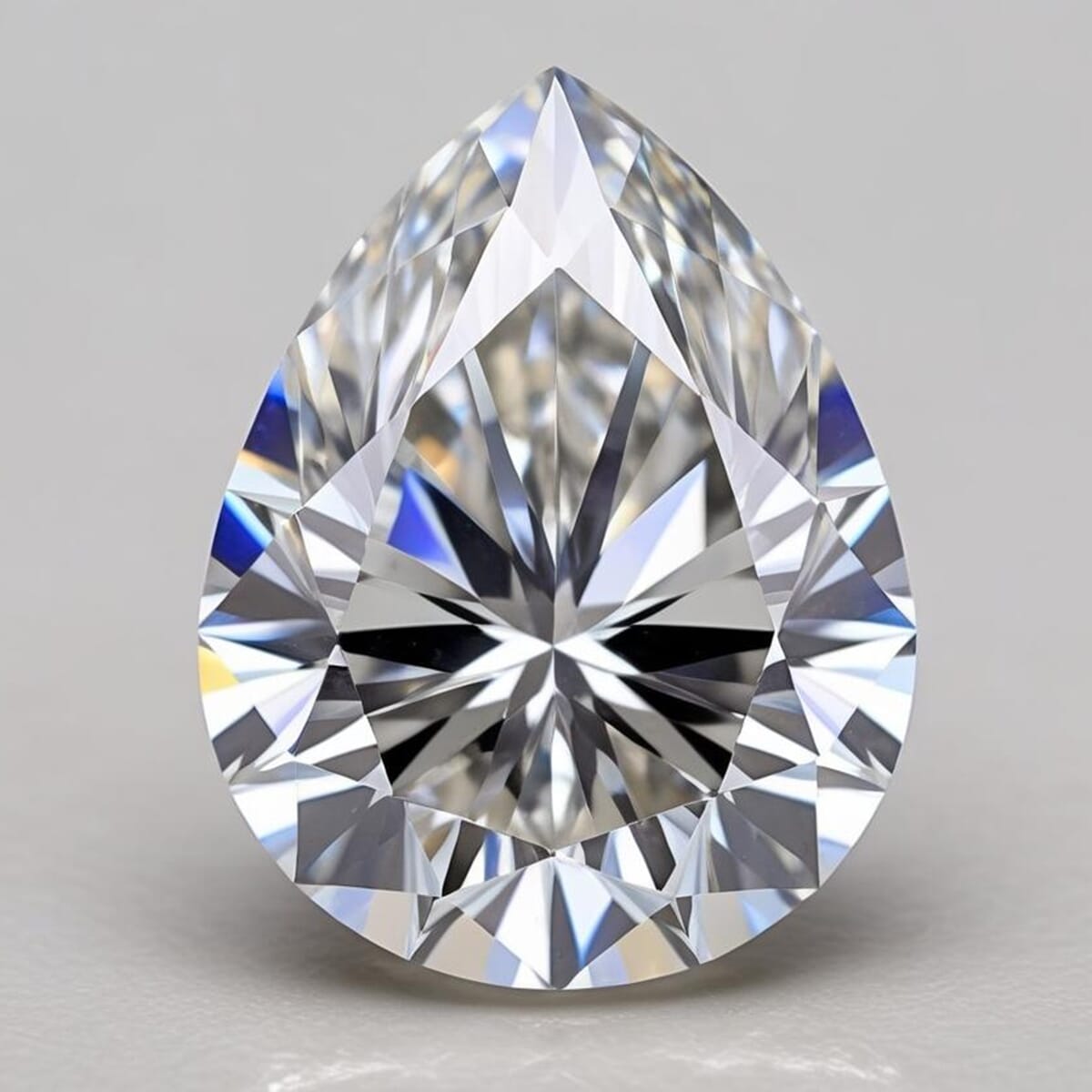Luxuriant Lab Grown Diamond (Pear) (E-F, VS1) 3.00 ctw image number 2