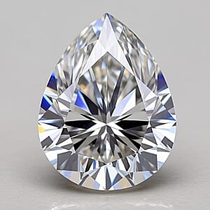 Luxuriant Lab Grown Diamond (Pear) (E-F, VS1) 3.00 ctw
