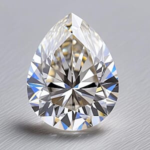 Luxuriant Lab Grown Diamond (Pear) (E-F, VS1) 3.00 ctw