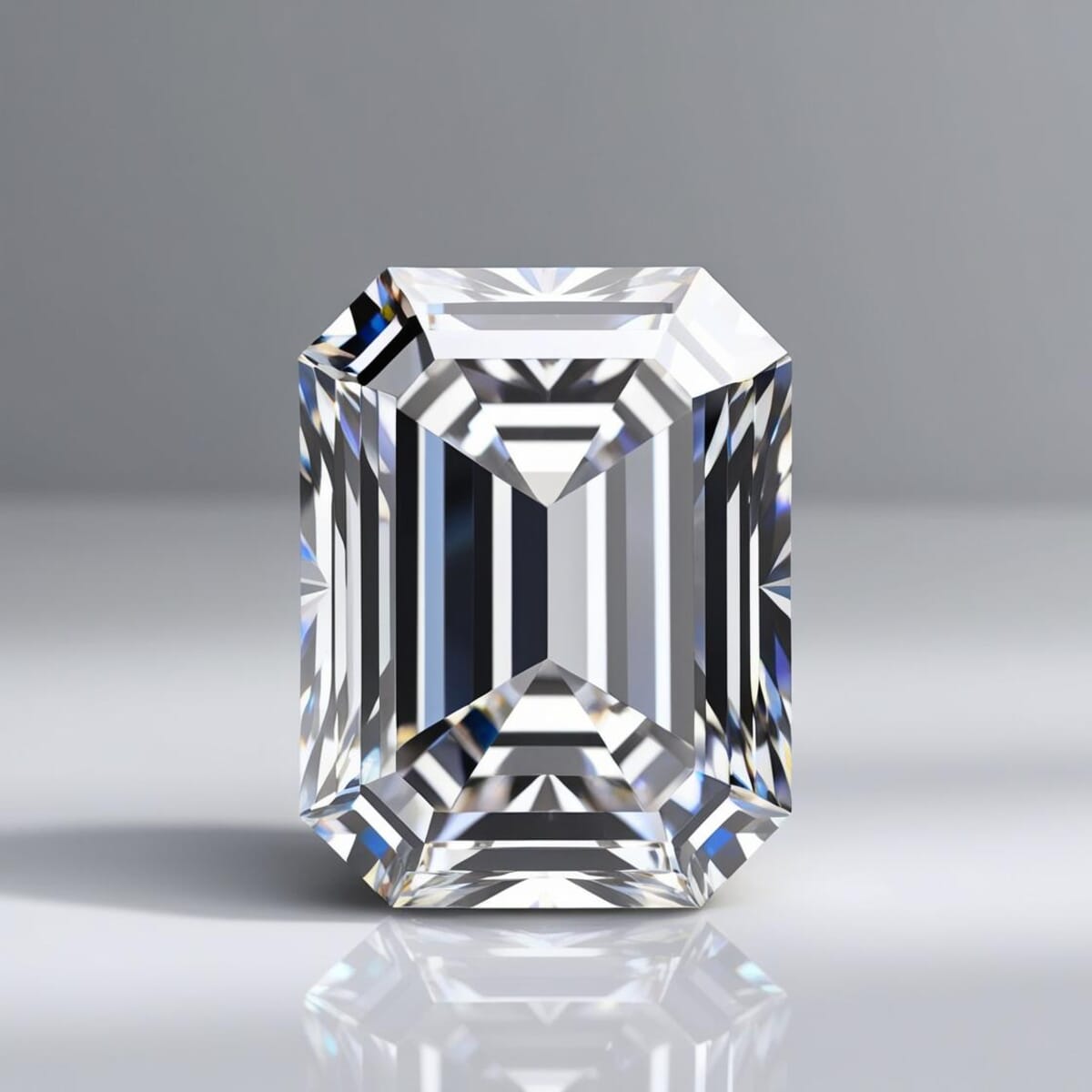Luxuriant Lab Grown Diamond (Emerald) (E-F, VS1) 3.00 ctw image number 3