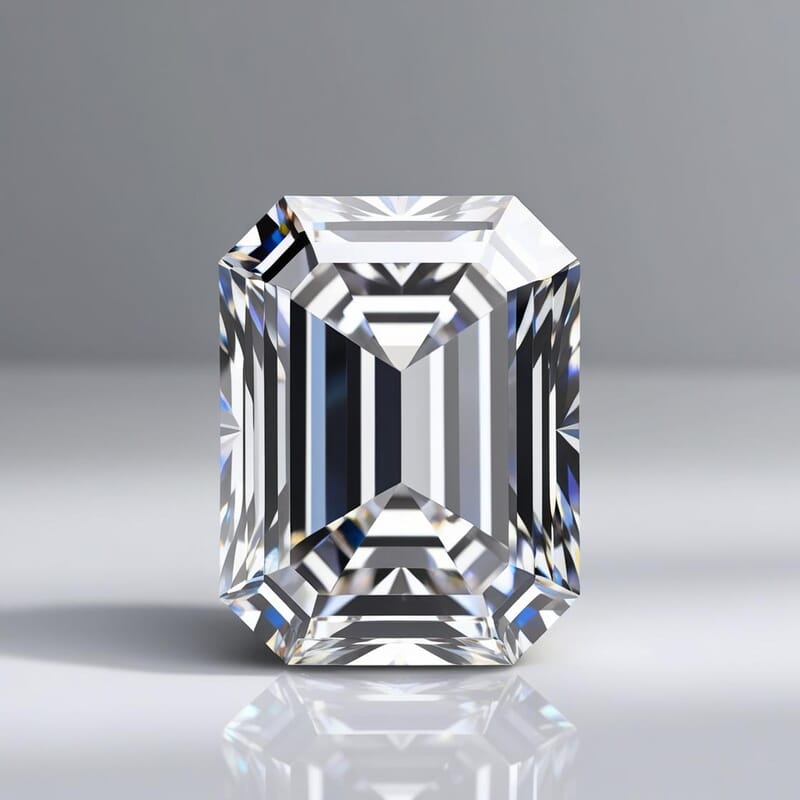 Luxuriant Lab Grown Diamond (Emerald) (E-F, VS1) 3.00 ctw