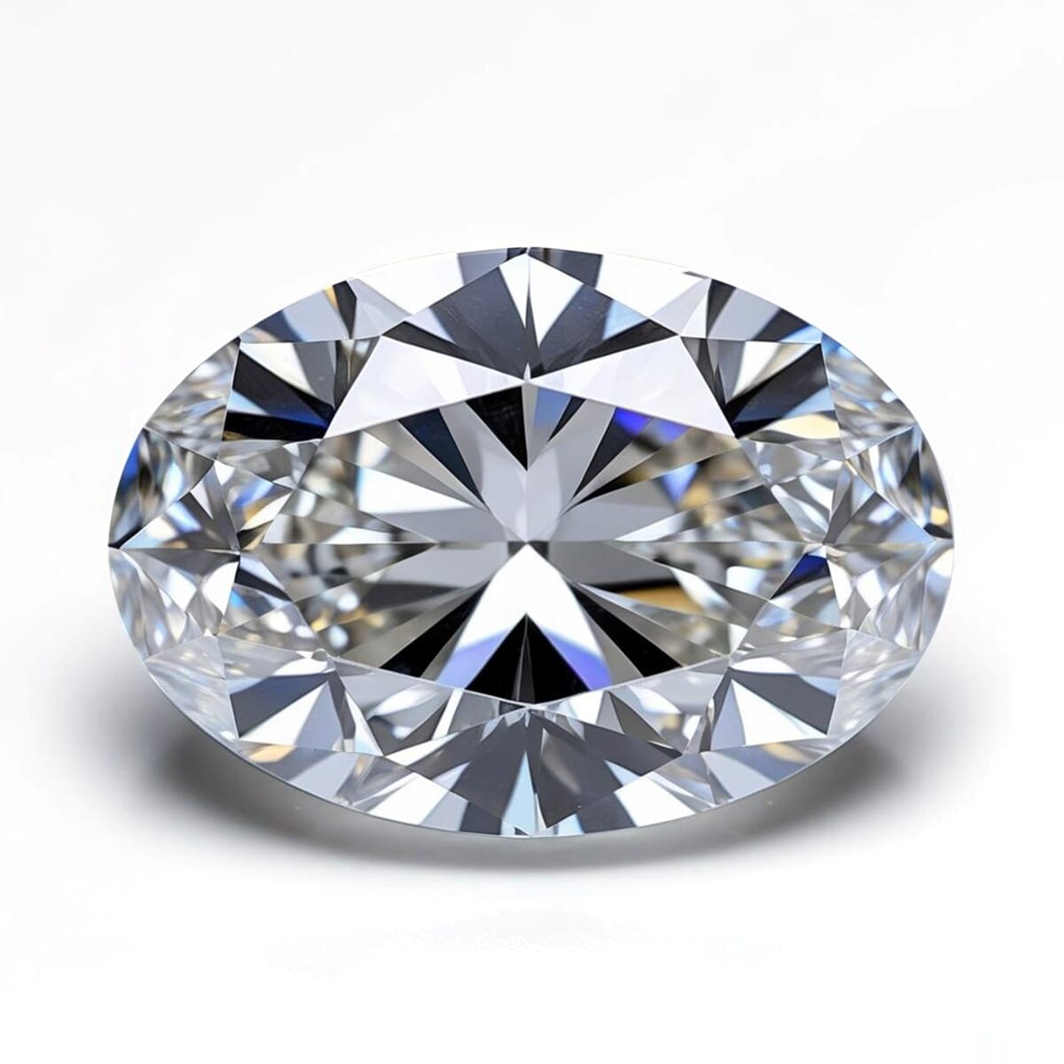 Luxuriant Lab Grown Diamond (Oval) (E-F, VS1) 3.00 ctw image number 0
