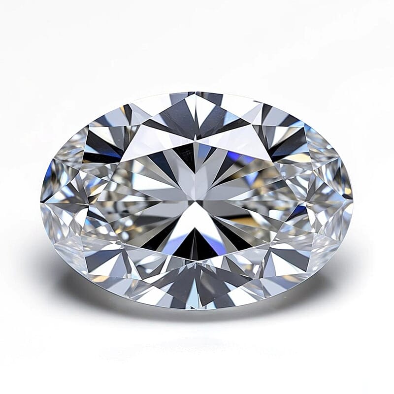 Luxuriant Lab Grown Diamond (Oval) (E-F, VS1) 3.00 ctw