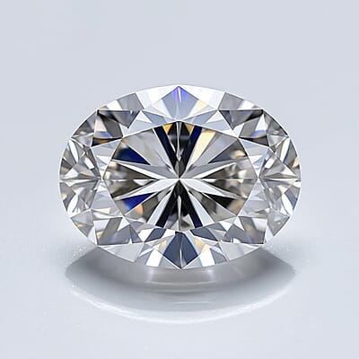 Luxuriant Lab Grown Diamond (Oval) (E-F, VS1) 3.00 ctw