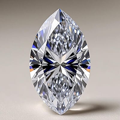 Luxuriant Lab Grown Diamond (Marquise) (E-F, VS1) 3.00 ctw
