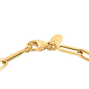 5.5mm Paper Clip Chain Bracelet in 10K Yellow Gold (8.00 In) 6.20 Grams