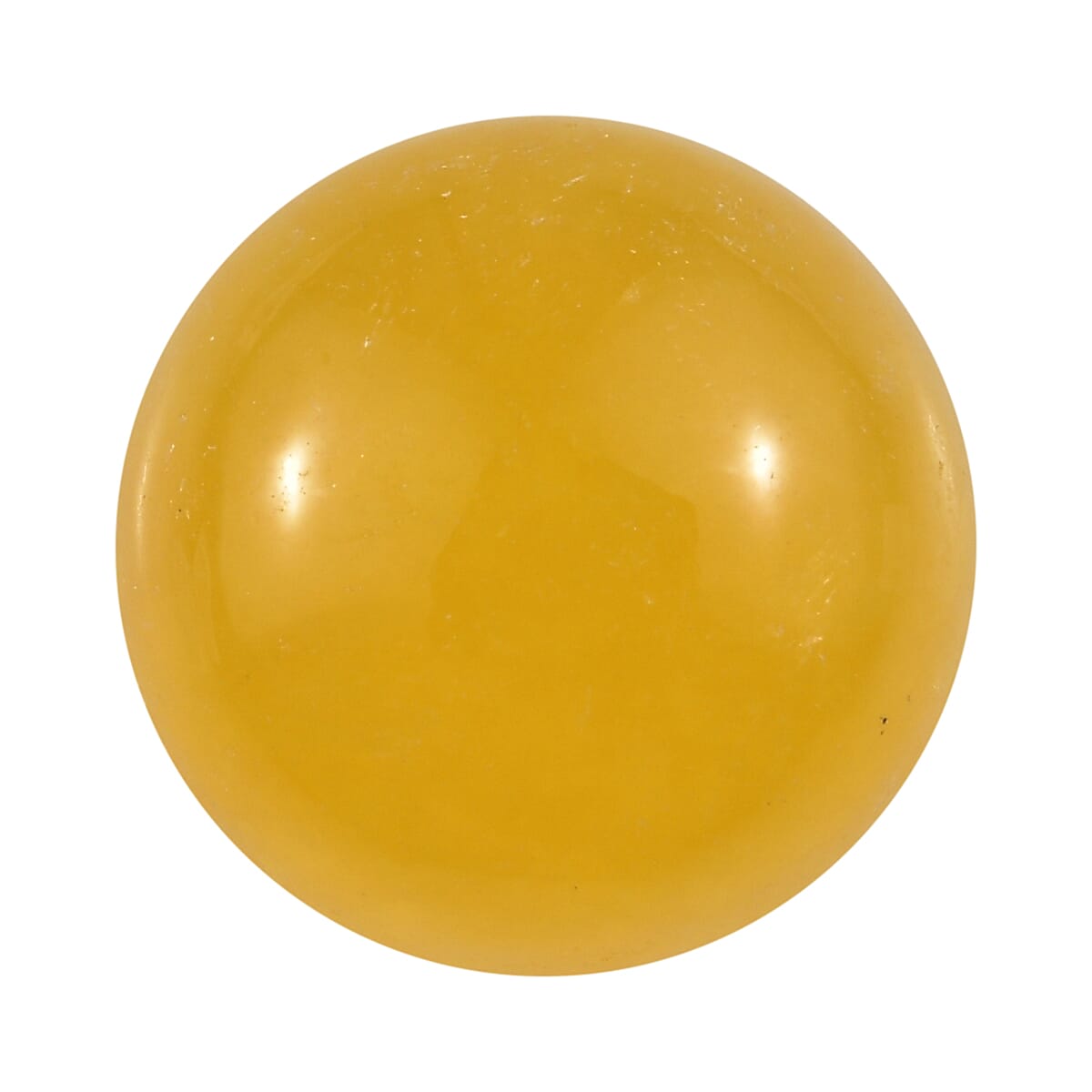 Yellow Jade (D) (Rnd 10 mm) 4.80 ctw Loose Gemstone