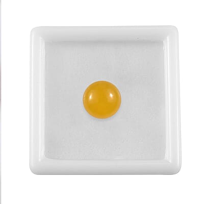 AA Yellow Jade (D) (Rnd 10 mm) 4.81 ctw Loose Gemstone