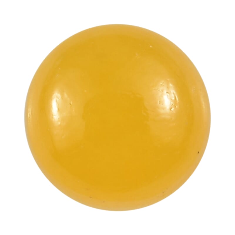 Yellow Jade (D) (Rnd 5 mm) 0.68 ctw Loose Gemstone
