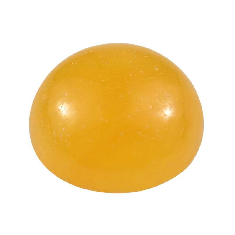 AA Yellow Jade (D) (Rnd 8 mm) 2.34 ctw Loose Gemstone