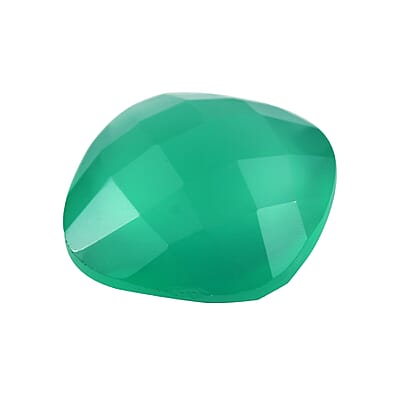 Green Onyx (Cush 10x10 mm) 3.14 ctw Loose Gemstone