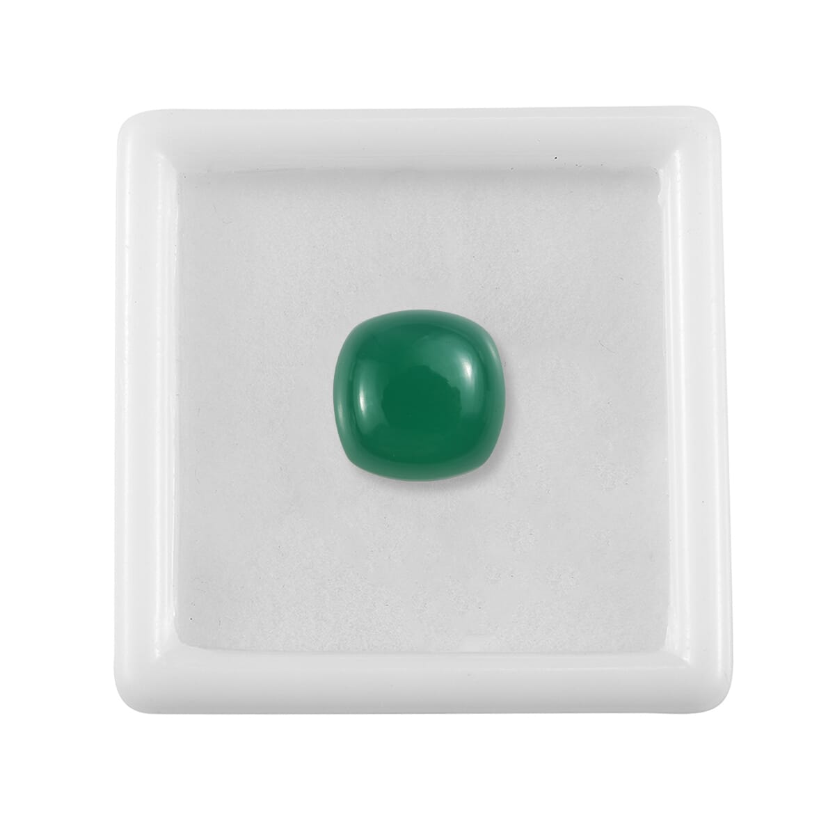 Green Onyx (Cush 11x11 mm) 5.00 ctw image number 3