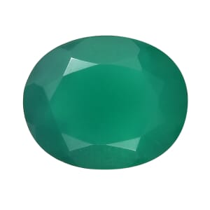 Green Onyx (Ovl 10x8 mm) 2.00 ctw
