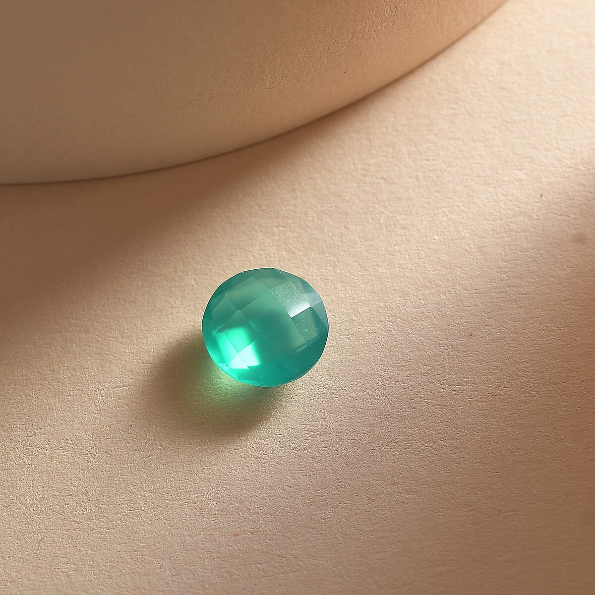 Green Onyx (Rnd 8 mm) 1.40 ctw image number 1
