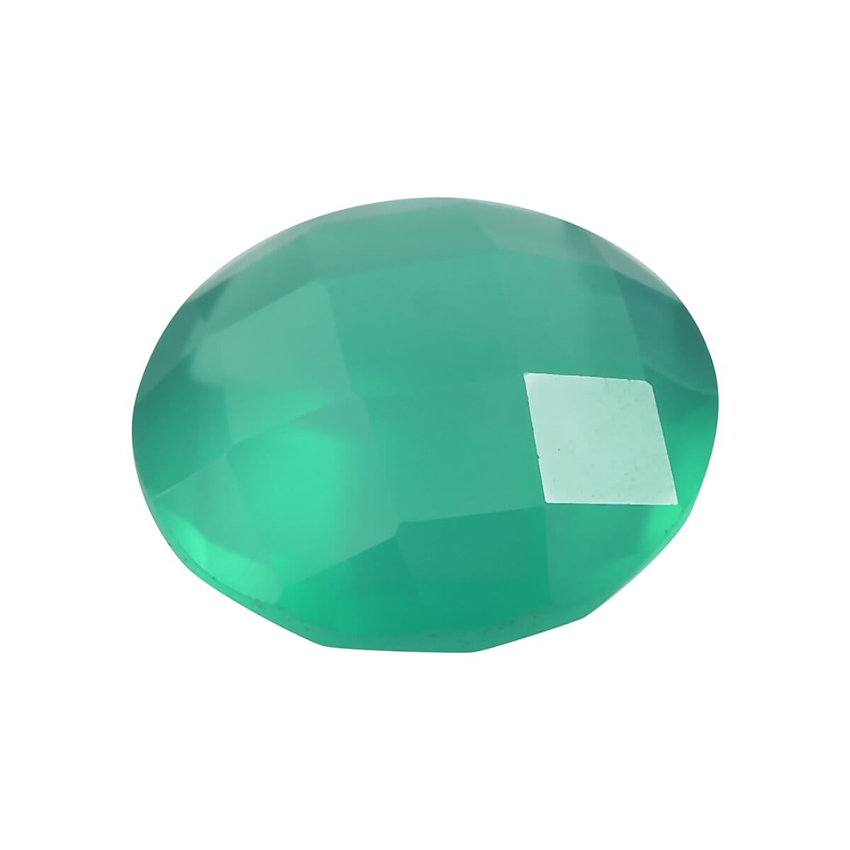 Green Onyx (Rnd 8 mm) 1.40 ctw image number 2