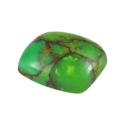 Mojave Green Turquoise (Cush 11x9 mm) 3.43 ctw Loose Gemstone
