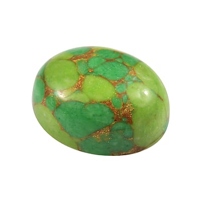 Mojave Green Turquoise (Ovl 10x8 mm) 2.51 ctw Loose Gemstone