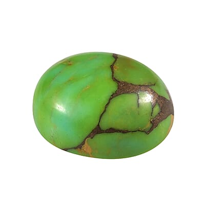 AA Mojave Green Turquoise (Ovl 10x8 mm) 1.60 ctw Loose Gemstone