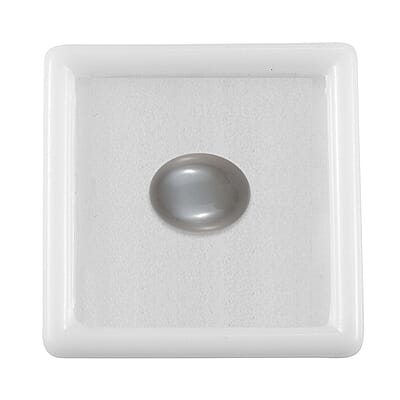 Grey Moonstone (Ovl 10x8 mm) 2.23 ctw Loose Gemstone