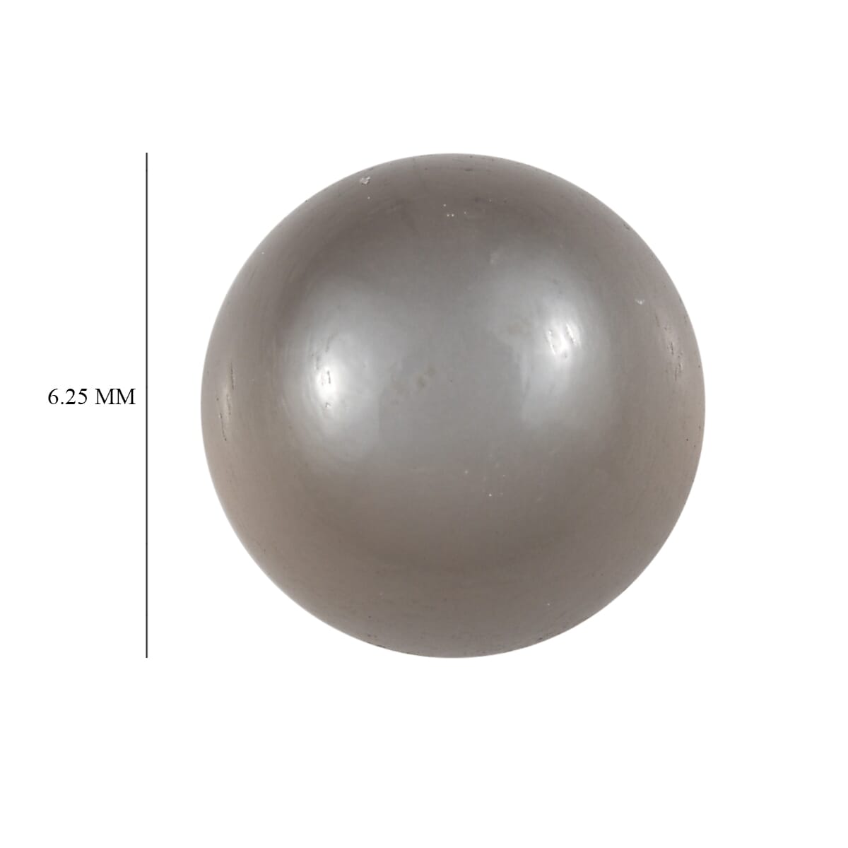 Grey Moonstone (Rnd 6.25 mm) 1.10 ctw image number 4