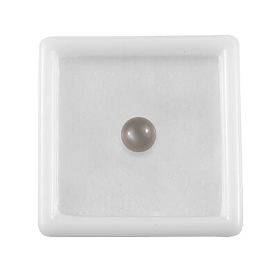 Grey Moonstone (Rnd 7mm) 1.26 ctw Loose Gemstone