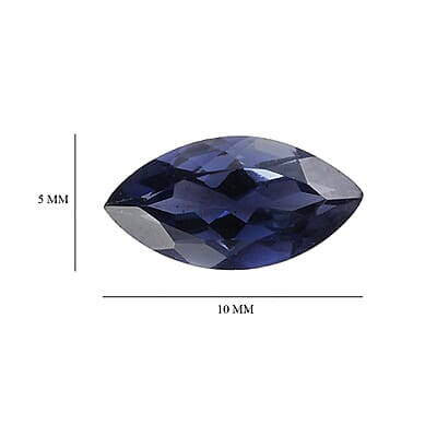 AA Catalina Iolite Set of 2 (Mrq 10x5 mm) 1.58 ctw Loose Gemstone
