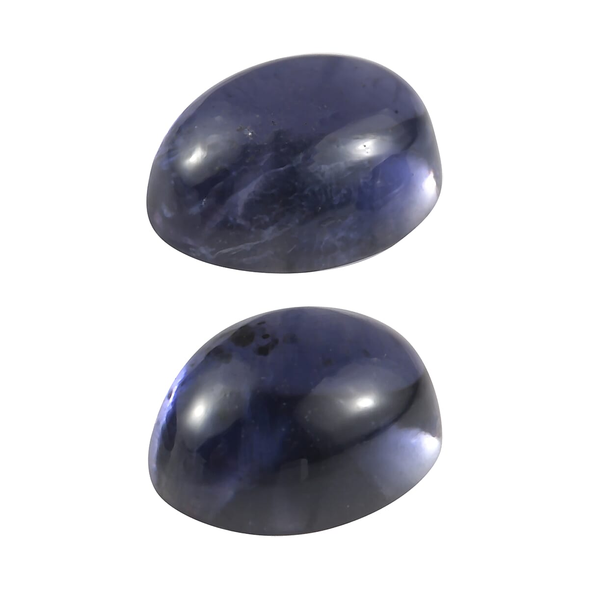 Catalina Iolite Set of 2 (Ovl 7x5 mm) 1.48 ctw Loose Gemstone image number 2
